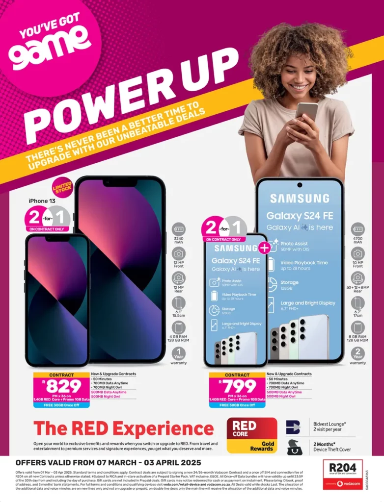Game: Vodacom