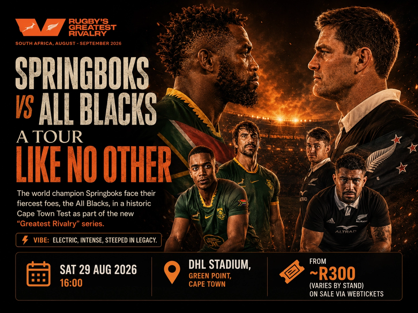 Rugby’s Greatest Rivalry: Springboks vs All Blacks