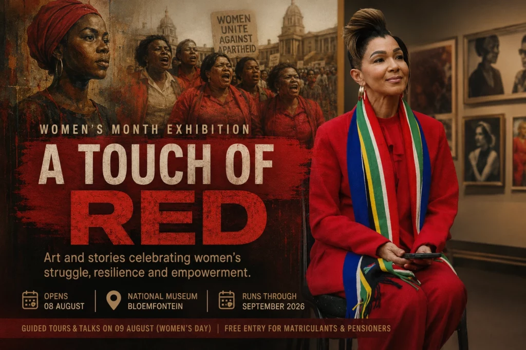 “A Touch of Red” Exhibition Opens in Bloemfontein for Women’s Month