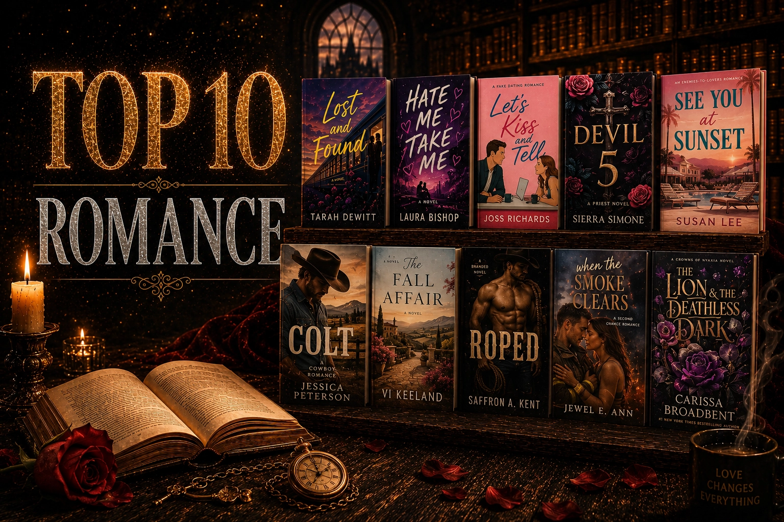 Top 10 Romance Books