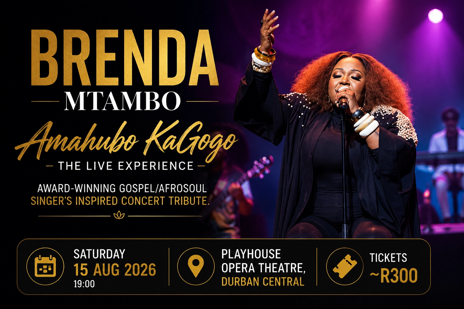 Brenda Mtambo – *Amahubo KaGogo – The Live Experience*