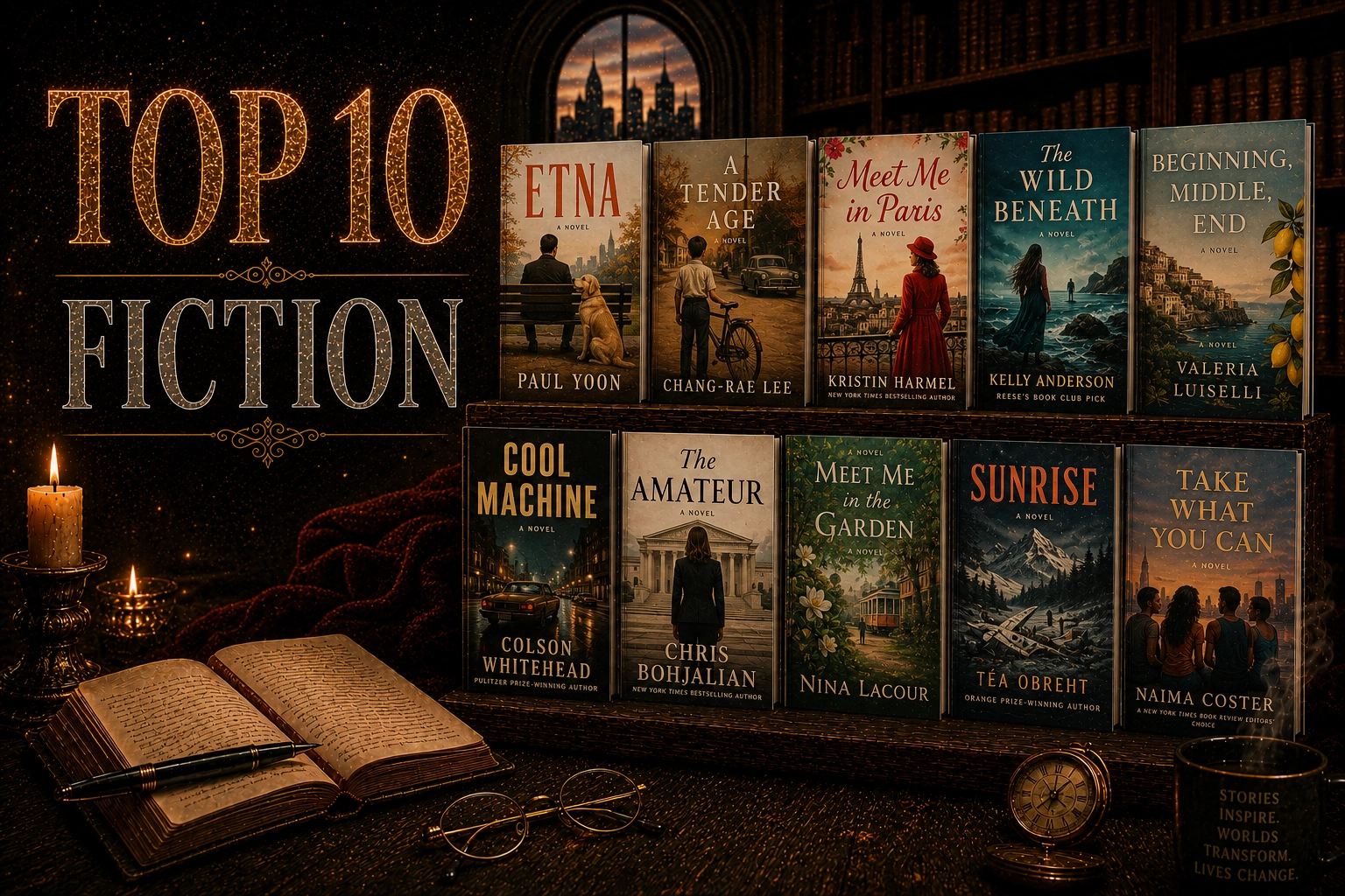 Top 10 Fiction Books