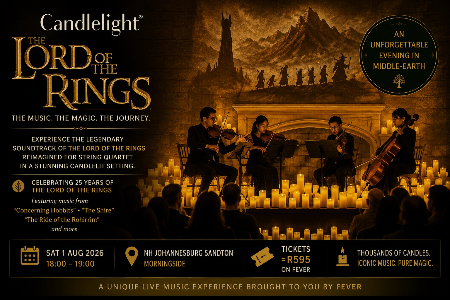 Candlelight: The Lord of the Rings