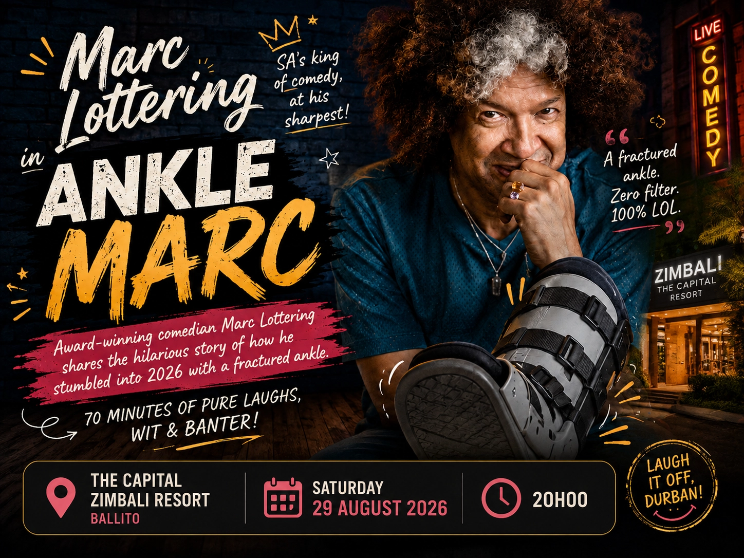 Marc Lottering in ANKLE MARC