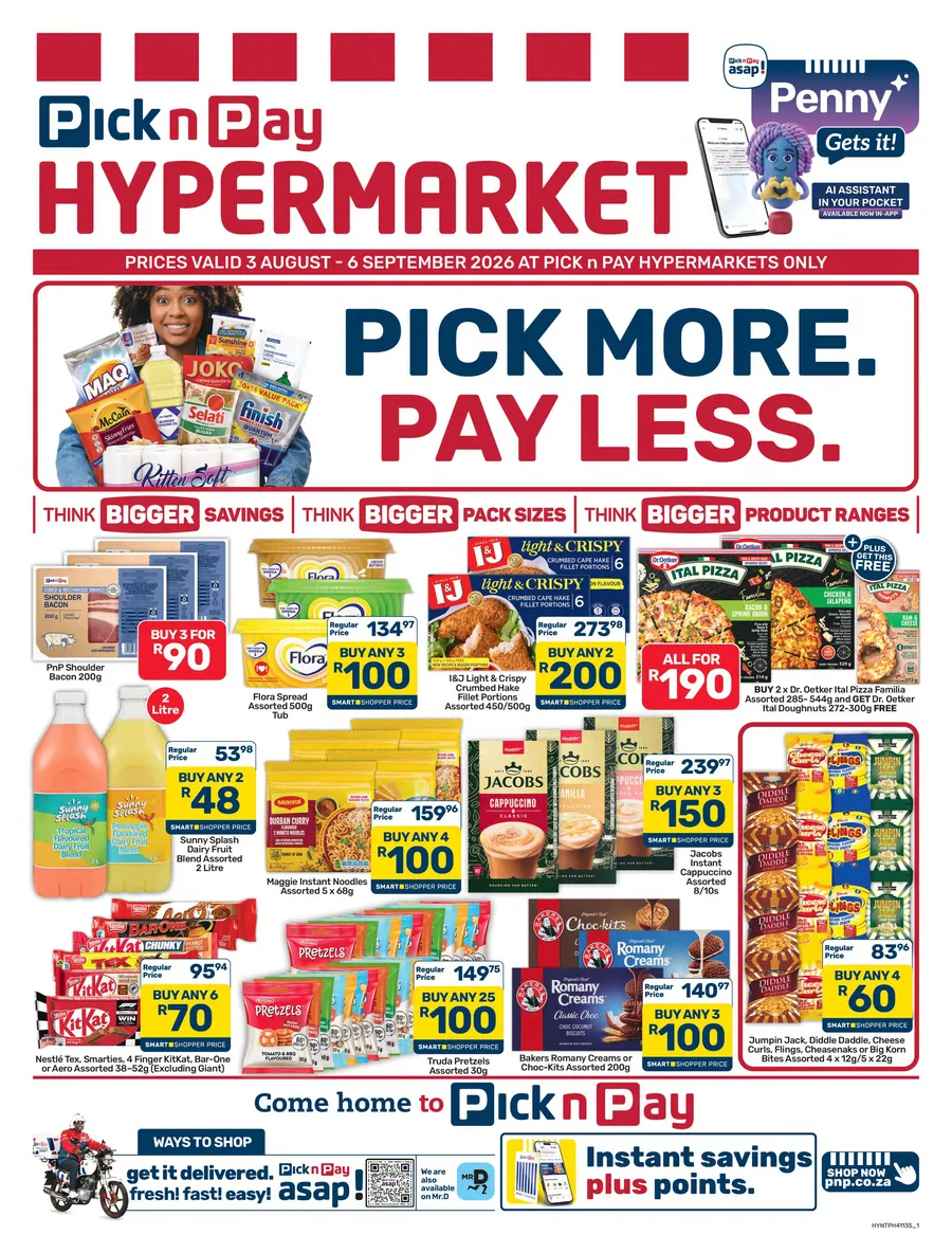 PnP: Pick More, Pay Less.