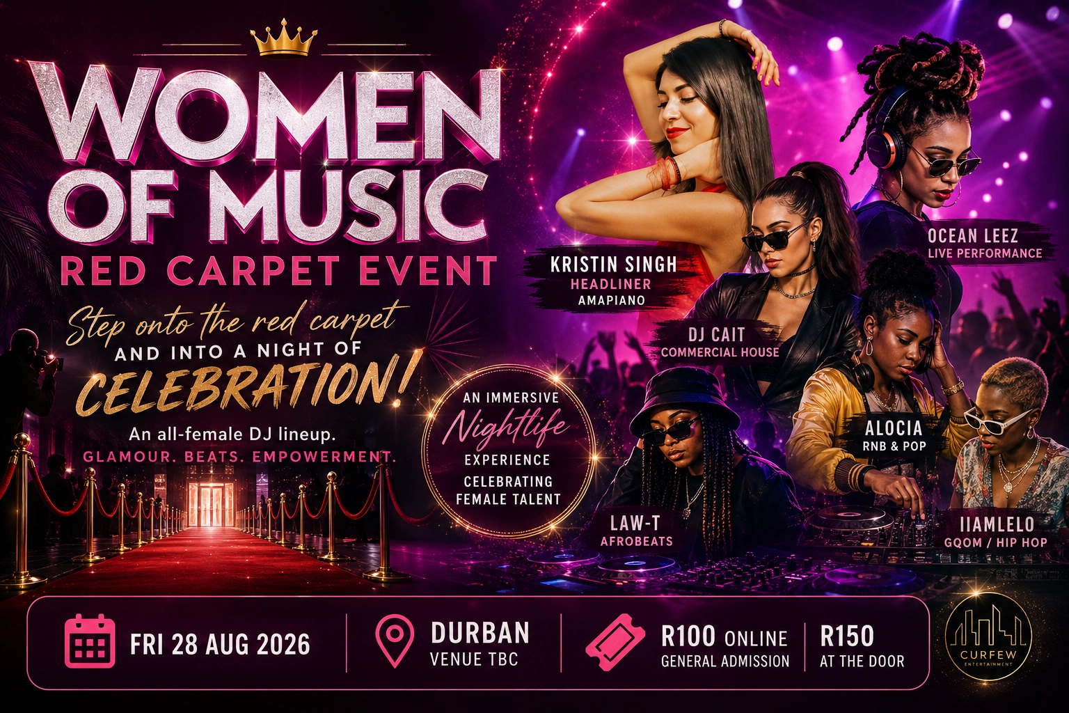 Women of Music Red Carpet Event