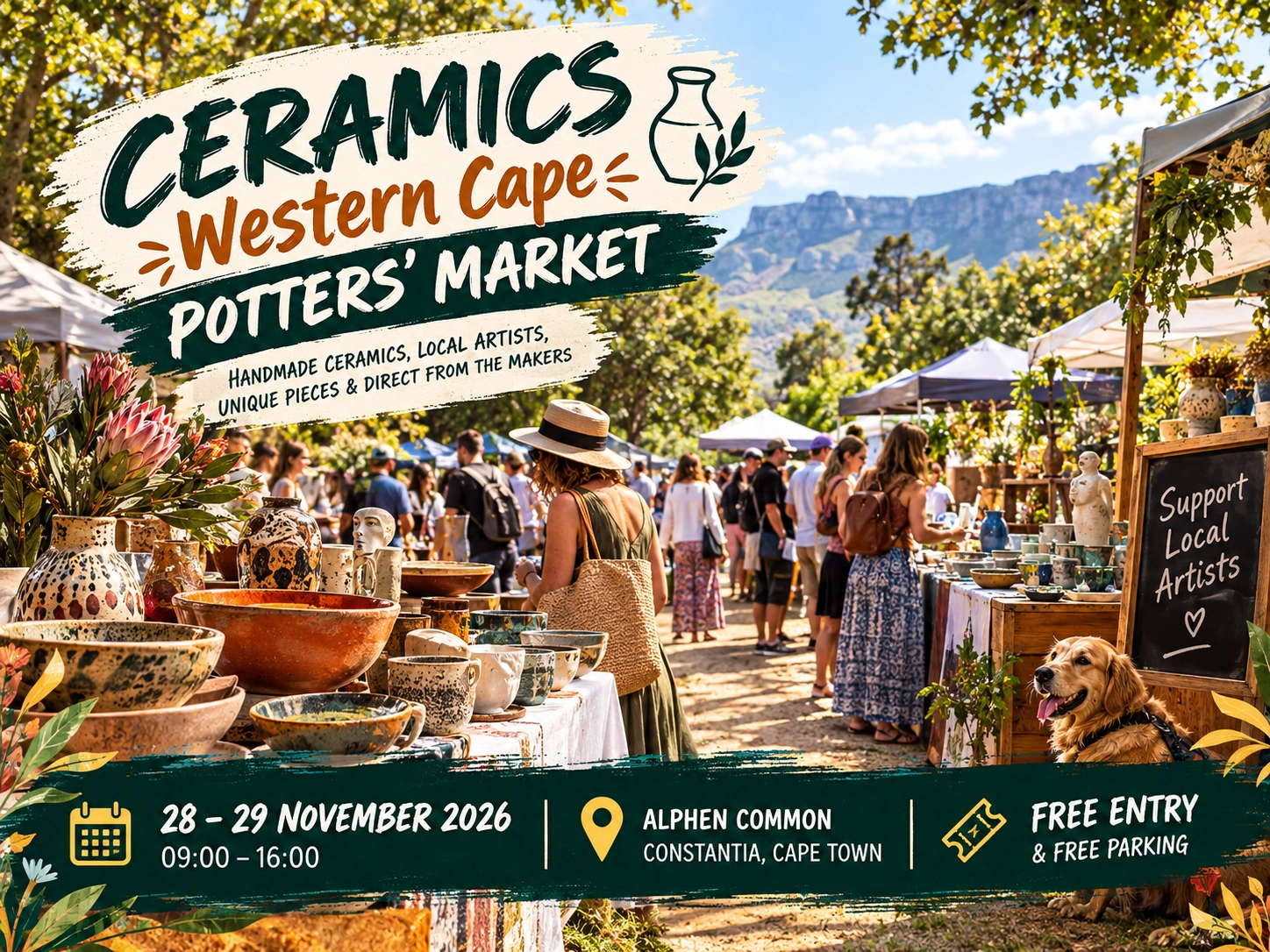 Ceramics Western Cape Potters' Market