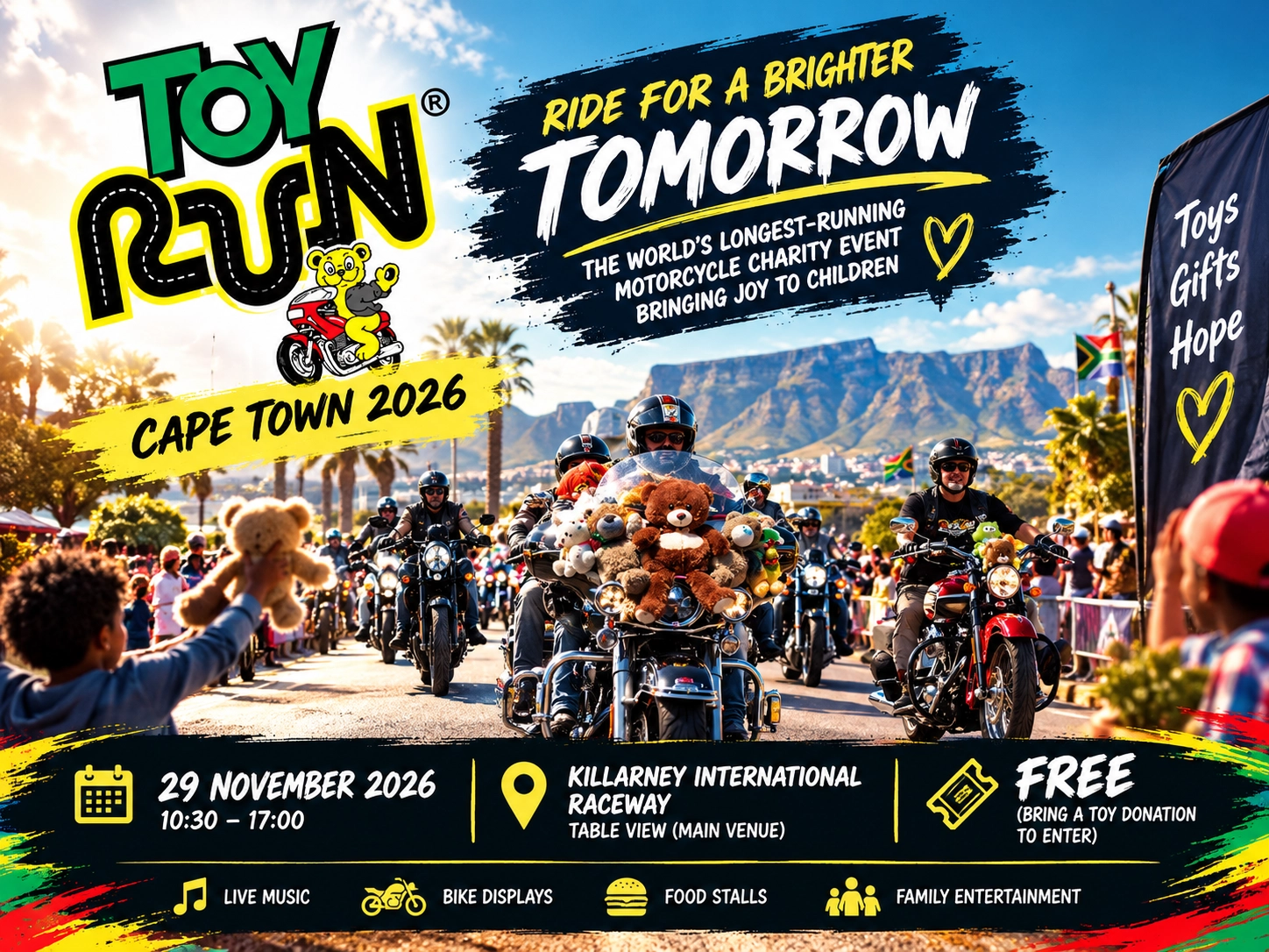Toy Run Cape Town 2026