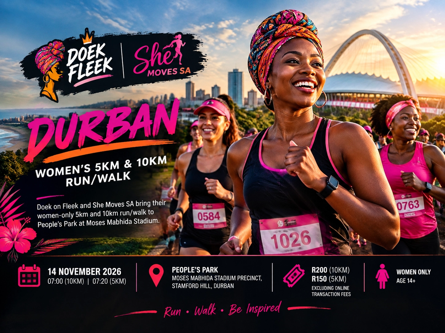 Doek on Fleek - She Moves SA Durban