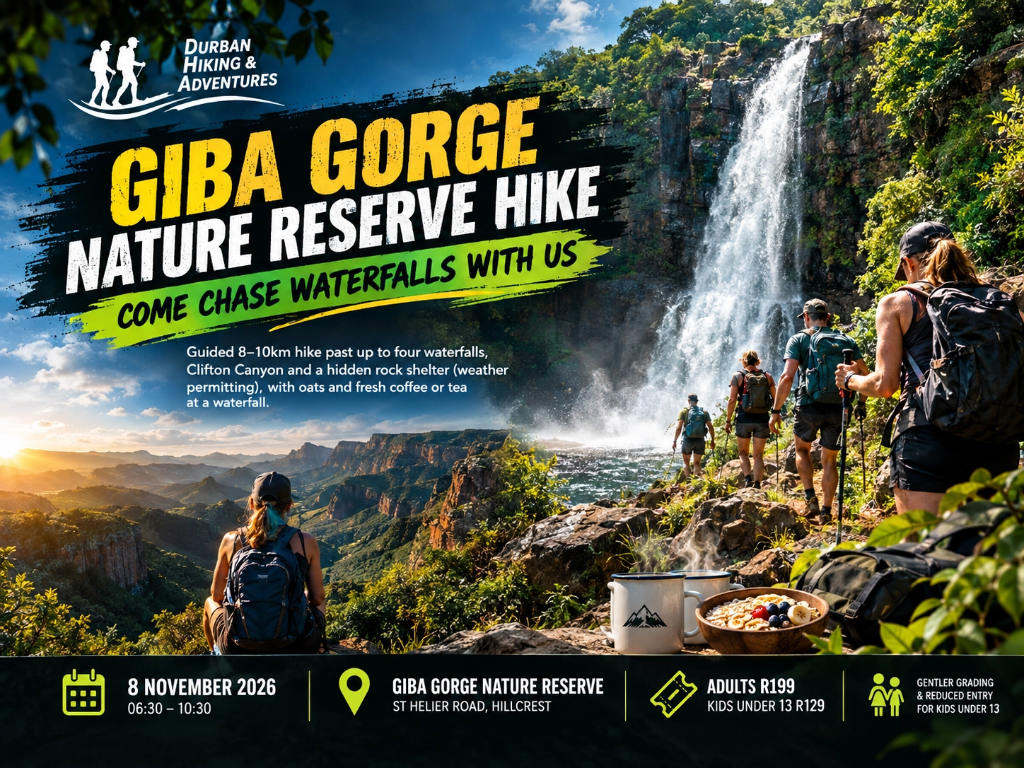 Giba Gorge Nature Reserve Hike – Come Chase Waterfalls With Us