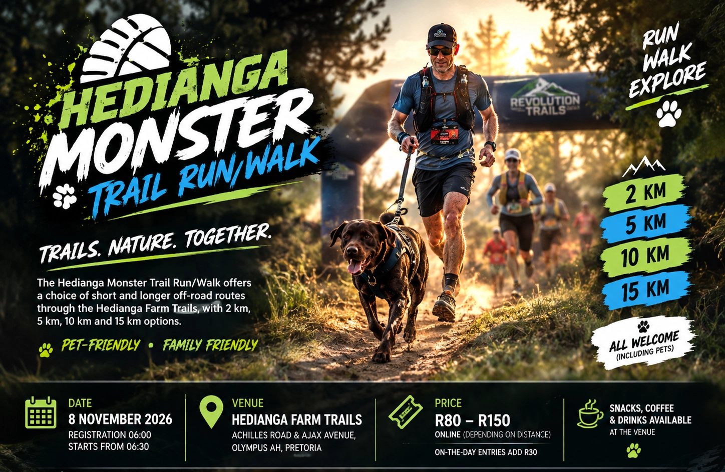 Hedianga Monster Trail Run/Walk