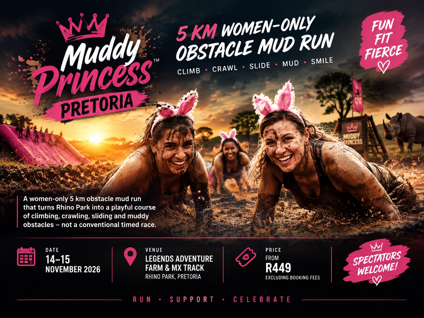 Muddy Princess Pretoria