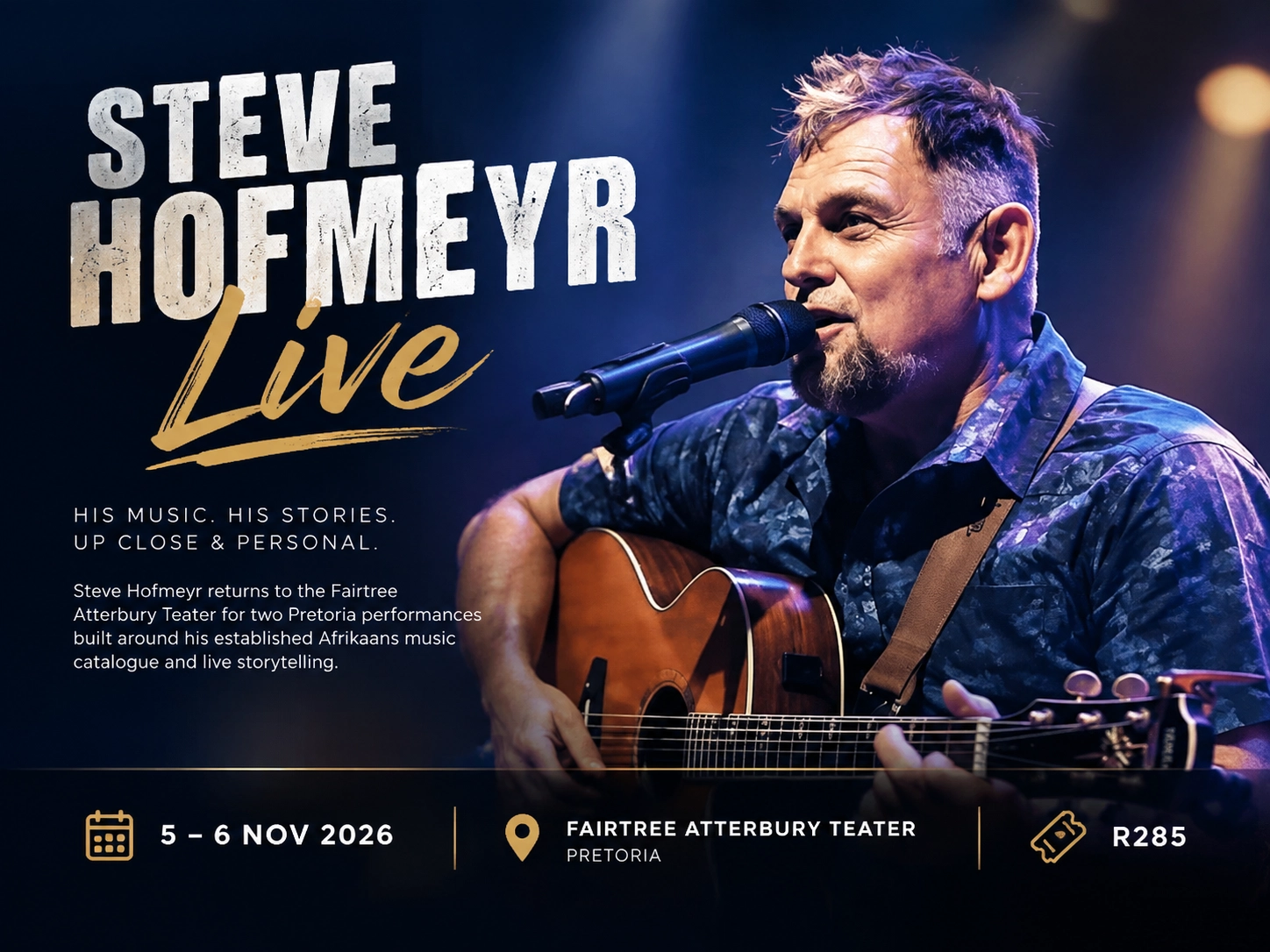 Steve Hofmeyr Live
