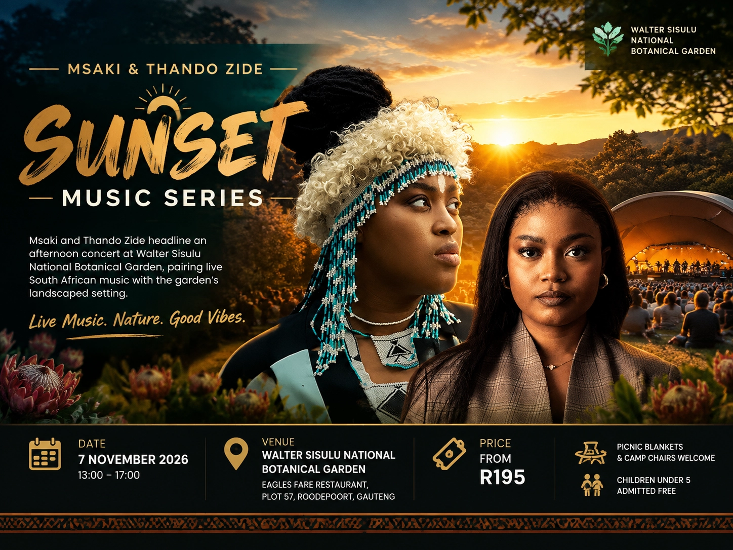 Msaki & Thando Zide – Sunset Music Series